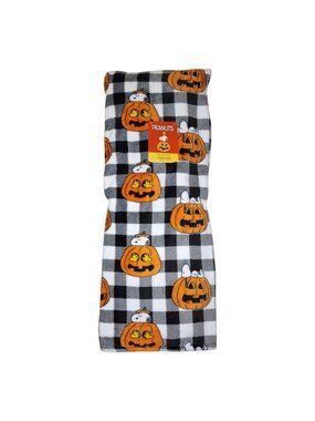 Peanuts Pet Throw By Berkshire 60" x 70" Halloween Snoopy Pumpkin Design Fall